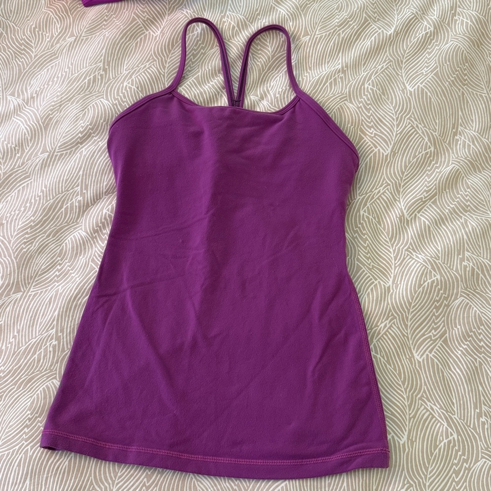 Lululemon Purple Tank Top